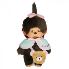 Monchhichi 45周年Happy Trip 女孩 (25cm)